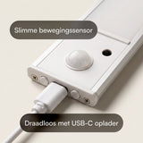 Fidali LED Kastverlichting met Bewegingssensor - Trapverlichting - USB-C Oplaadbaar - 2