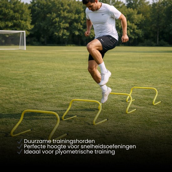 Voetbal Training Set - Complete Set - Inclusief Pionnen, Loopladder, Horden & Hoedjes - Sporttas - Voetbalspullen