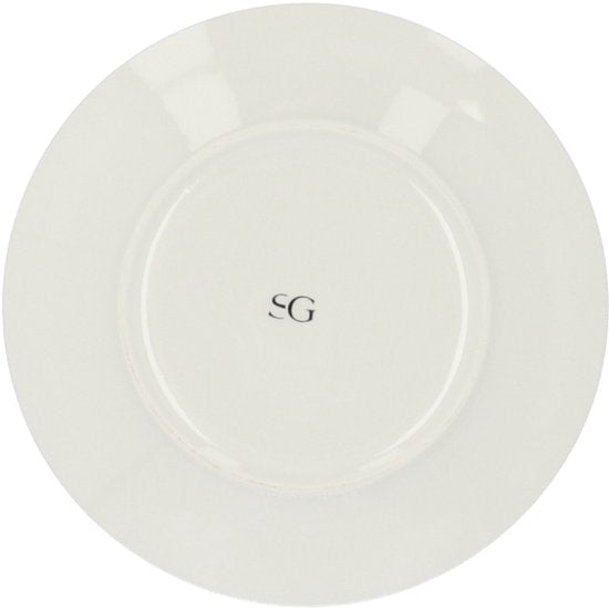 4goodz Porseleinen Servies 6 persoons 18-delig - Lelie
