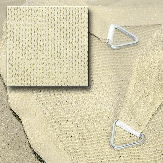 HanSe® Schaduwdoek Vierkant Waterdoorlatend 3,6x3,6 m