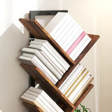 Homcom Design Boekenstandaard met 9 Niveaus - 158 cm hoog - Bruin