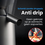 NovaWare Sapcentrifuge – Juicer voor Groenten en Fruit – Grote Vulopening & Pulpcontainer – 1200W – 1.25L - 3 Snelheden