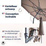 4gardenz® Parasol Kantelbaar
