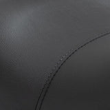 Ergonomische Zadelkruk Kunstleer Amazonekruk in Hoogte Verstelbaar 49-61 cm - Zwart