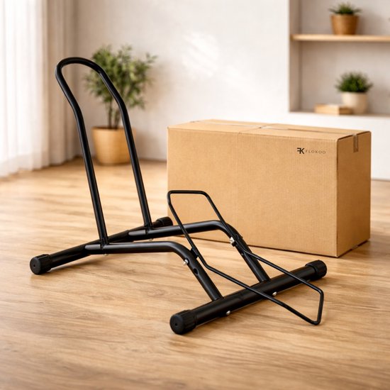 Fietsenrek Voorwiel of Achterwiel - Zwart - Fietsen Rek Racefiets, Mountainbike, Mtb - Achterwiel Standaard - Voorwiel Standaard - Bike stand