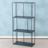 Metalen Wandkast Tripoli - Afmeting 28x55x115 cm - Zwart