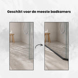 Waterkering - Siliconen - 1 Meter - Zelfklevende Kitrand - Waterdrempel - Douche dorpel