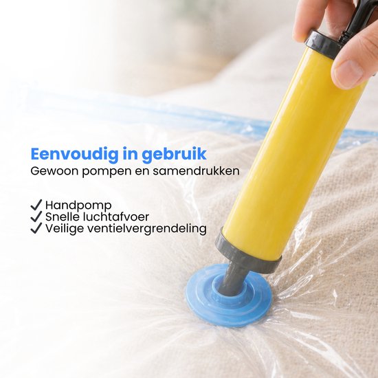 Opbergzakken 6 stuks - XL - Opbergzakken - XL - 6 - Inclusief
