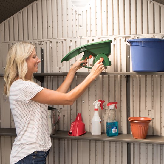 Lifetime - LG60213 - Tuinhuis - Tuinschuur - 244 x 244 x 535 cm