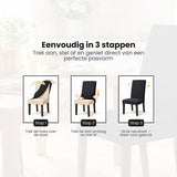Stoelhoezen - Eetkamerstoel Hoes - 6 Stuks - Bescherm stijlvol je stoelen