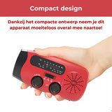 Bright Care® Compleet Noodpakket – Noodradio - Oplaadbare Radio met Powerbank & 104-delige EHBO Kit – Voor Thuis, Auto, Reizen en Outdoor