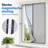 Magnetisch Insectenhor voor - 150 150 - Zelf Op te - Grijs