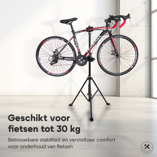 4toolz stevige montagestandaard fiets 2.0 - 30kg max - roterend