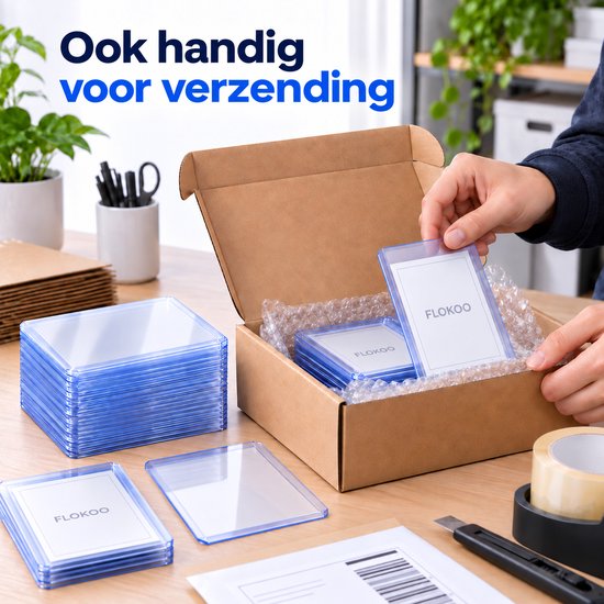 Toploaders Trading Cards – 240 Stuks – Transparante Hardcase Kaarthouders – 7,5 x 10,3 cm – Beschermhoes voor Verzamelkaarten, TCG & Sportkaarten