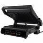 Chefino Forza Digitale Contactgrill - XL - 2000W - PFAS-vrij, uitneembare platen & 5 kookstanden - Groot Formaat - Tosti ijzer - Panini maken - Grill Apparaat - 180 graden uitklapbaar - Tosti Apparaat