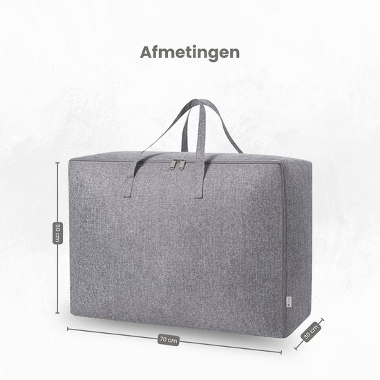 Opbergzak XXL Dekbed - 70 50 30 - Opbergtas voor Dekbed en Kleding - Kledingzak XXL