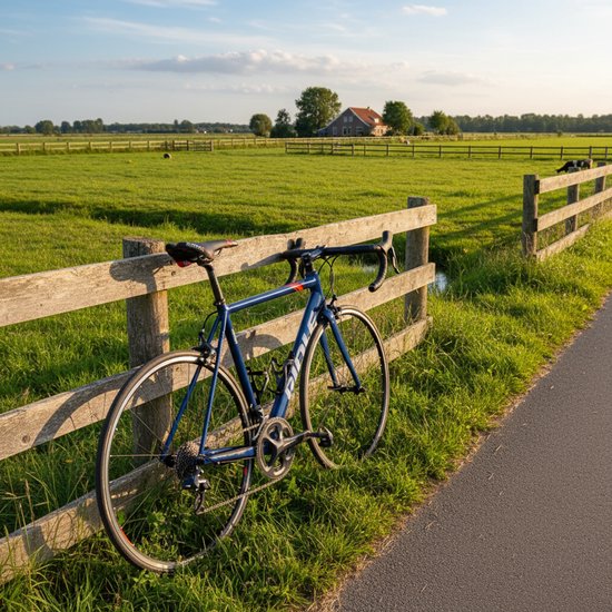 Fietszadel Racefiets - Mountainbike zadel - Kunstleer met foam vulling