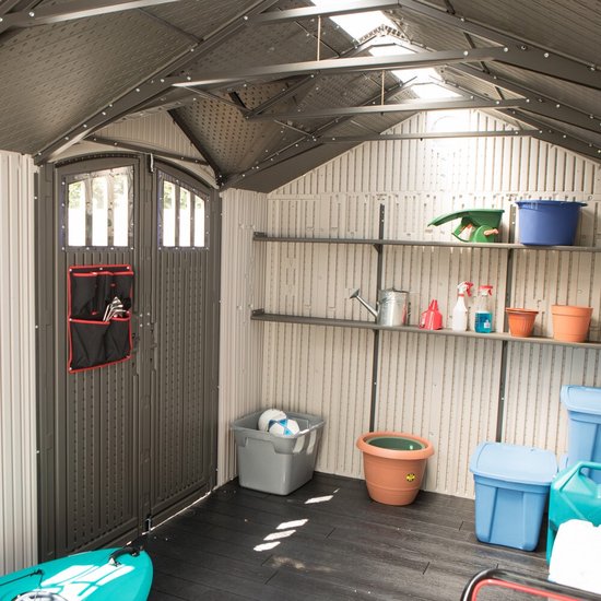 Lifetime - LG60213 - Tuinhuis - Tuinschuur - 244 x 244 x 535 cm