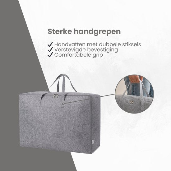 Opbergzak XXL Dekbed - 70 50 30 - Opbergtas voor Dekbed en Kleding - Kledingzak XXL