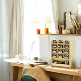 Bureau Organizer Hout - Pennenbakje - Desk Organizer - Pennenhouder