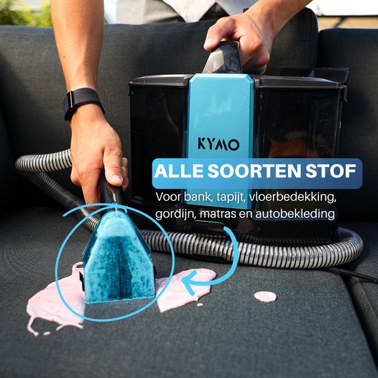 KYMO Vlekkenreiniger - Reinigingsmachine - Waterstofzuiger - Meubelreiniger - Bank reiniger