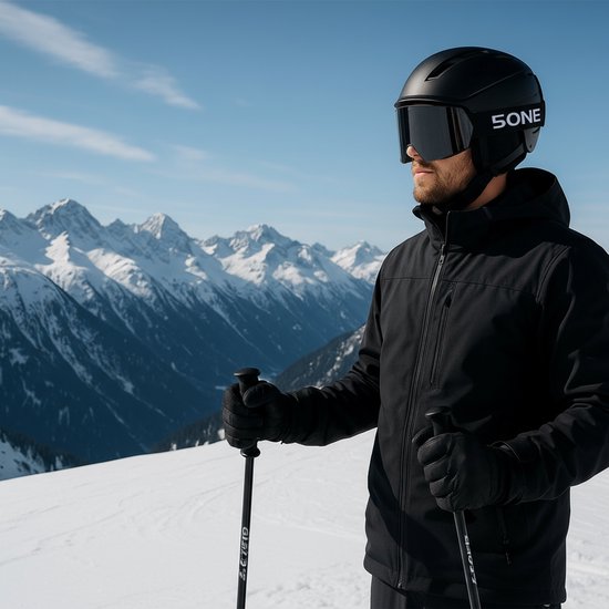 5one® Skibril Alpine 6 Skibril met Lenzen