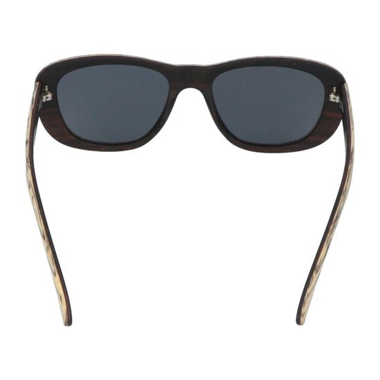 5one® Siena - houten dames zonnebril met grijze lens