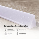 Waterkering - Siliconen - 1 Meter - Zelfklevende Kitrand - Waterdrempel - Douche dorpel