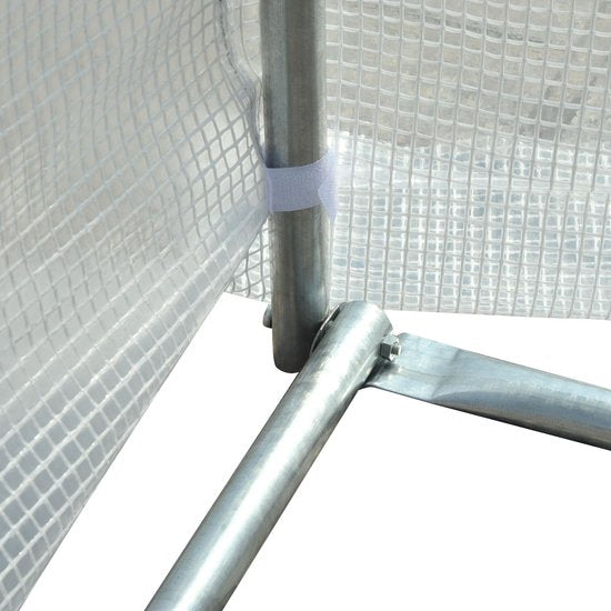 4goodz Tunnelkas - Foliekas Kweekkas 595x300x200 cm - Wit