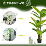 4goodz Decoratieve Kunstplant Bananenboom 150 cm