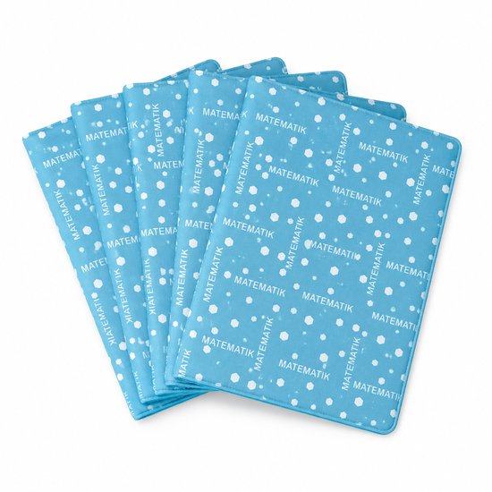 Rekbare boekenkaft - A4 - 5 stuks