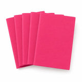 Rekbare Boekenkaft A4 - 5 Stuks - Roze - Voor Schoolboeken Met Harde Kaft - Tot 32 x 23 cm
