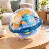 DMG Supply Maze Ball - 150 Levels - Puzzelbal - Breinbreker - Doolhofspel - Reisspel - Ø13 cm