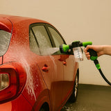Autospuit met Zeepdispenser – Foam Gun voor Tuinslang – 8 Standen Spuitpistool – Autowas Spuit – Sproeikop met Zeepreservoir