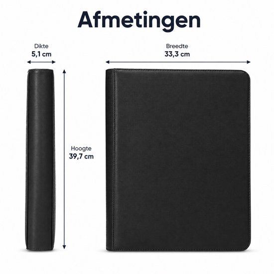 Toploader Binder - 252 Speelkaarten - Verzamelmap voor 3 4 inch Toploaders - Kaartenmap - 9 Pocket