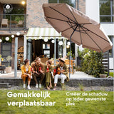 4gardenz® Parasol Kantelbaar