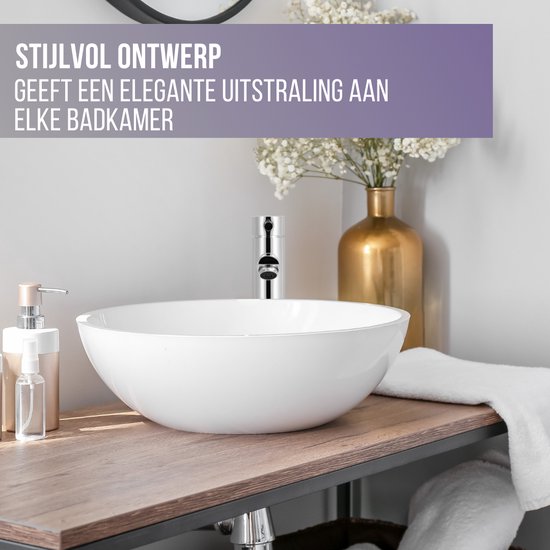 Luzzo® Como - RVS Wastafelkraan Laag