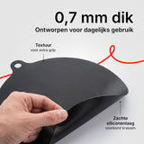 Chefino Inductieplaat Beschermers 4 Stuks – Inductiebeschermer Set 18 & 22 cm – Siliconen Kookplaatbeschermer – Krasbescherming – Hittebestendig tot 280°C – Antislip