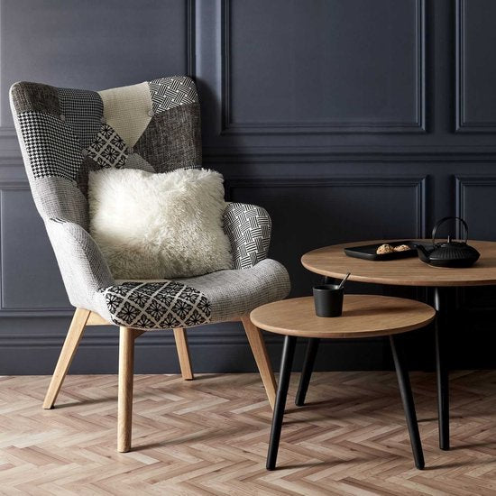 Patchwork Fauteuil Armleuning