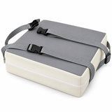 Stoelverhoger Kind – Zitverhoger voor Eetkamerstoel – 32 x 32 x 8 cm – Booster Seat met Verstelbare Riemen – Afneembare Hoes – Zitkussen voor aan Tafel