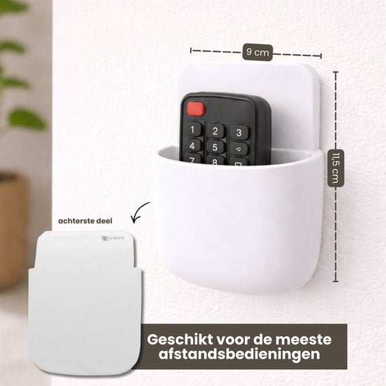 Afstandsbediening Houder- AB Houder - Remote Controll Holder - 3 9 11,5 - Set van 3 stuks