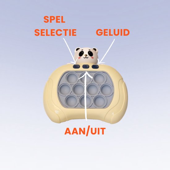 DMG Supply Pop It Game - Pop It - Pop Or Flop - Fidget Toy - Educatief Speelgoed
