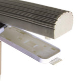 Dweilsysteem met 151 cm lange steel met 2 reservoirs - Grijs