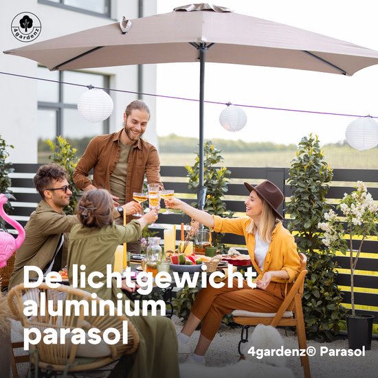 4gardenz® Parasol Kantelbaar