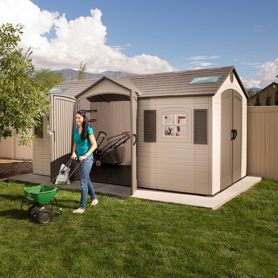 Lifetime - LG24000 - Tuinhuis - Tuinschuur - 244 x 244 x 457 cm