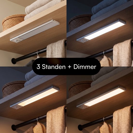 Fidali LED Kastverlichting met Bewegingssensor - Trapverlichting - USB-C Oplaadbaar - 2