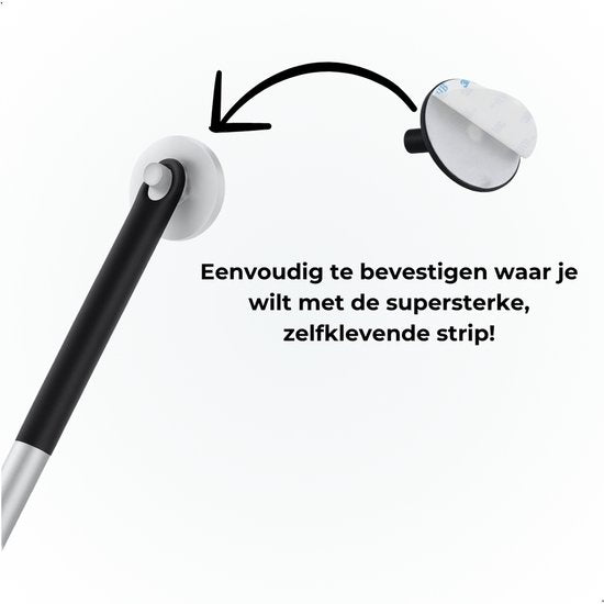 AKSA Home® Vloertrekker - Douchewisser - Trekker Douche - RVS Vloerwisser - met Steel - Zilver