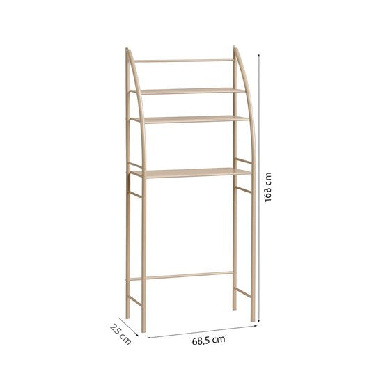 Wasmachine Ombouw - Wit - Universeel - Wasmachine Organizer - Wasmachine Kast