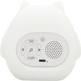 Kinderwekker Uil met Nachtlampje – Digitale Wekker Kind – Slaaptrainer Kinderwekker – LED Klok met Kleurenlicht – Oplaadbare Wekker Kinderkamer – Alarmklok voor Peuter en Kind