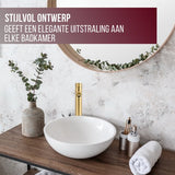 Luzzo® Como - RVS Wastafelkraan Hoog